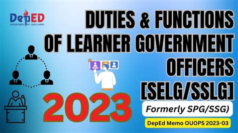 sslg meaning in school|RM NO. 224, S.2023.